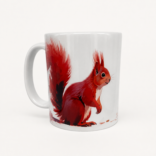 Red Squirrel Mug