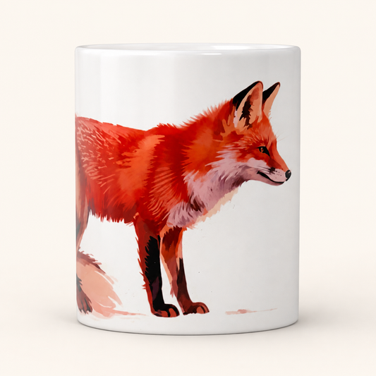 Fox & Cub Mug