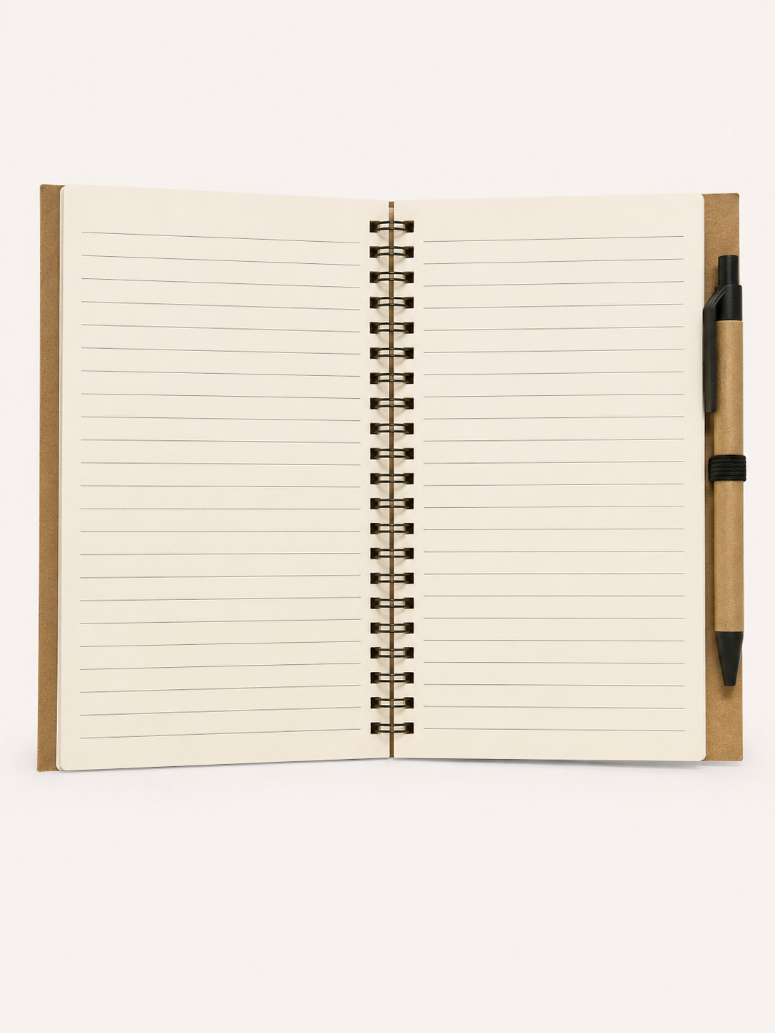 Eco Black Notebook with Pen