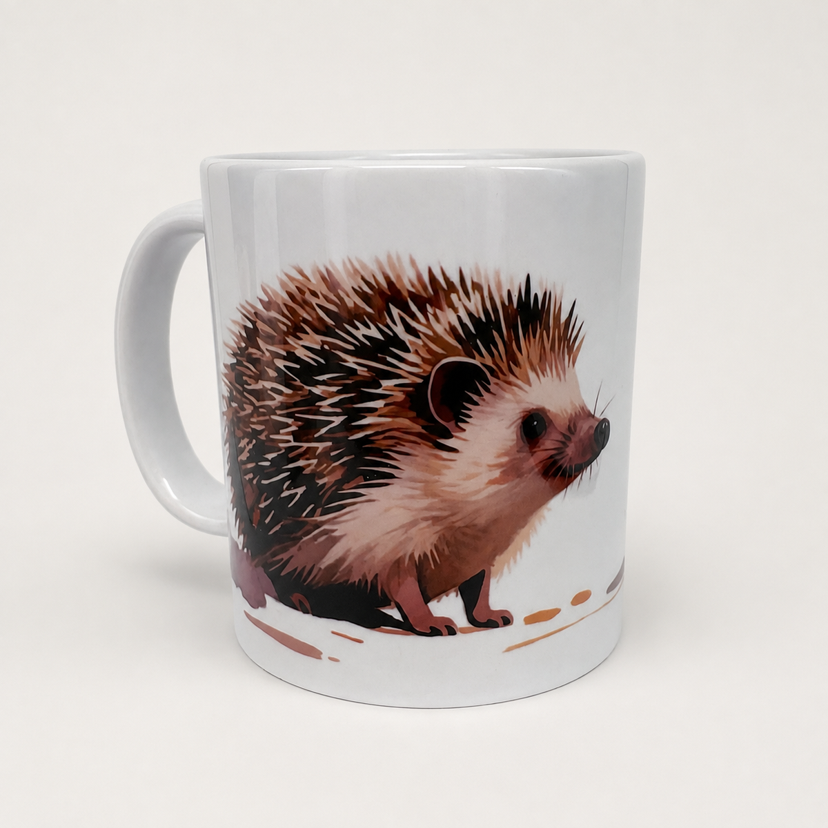 Watercolour Hedgehog Mug