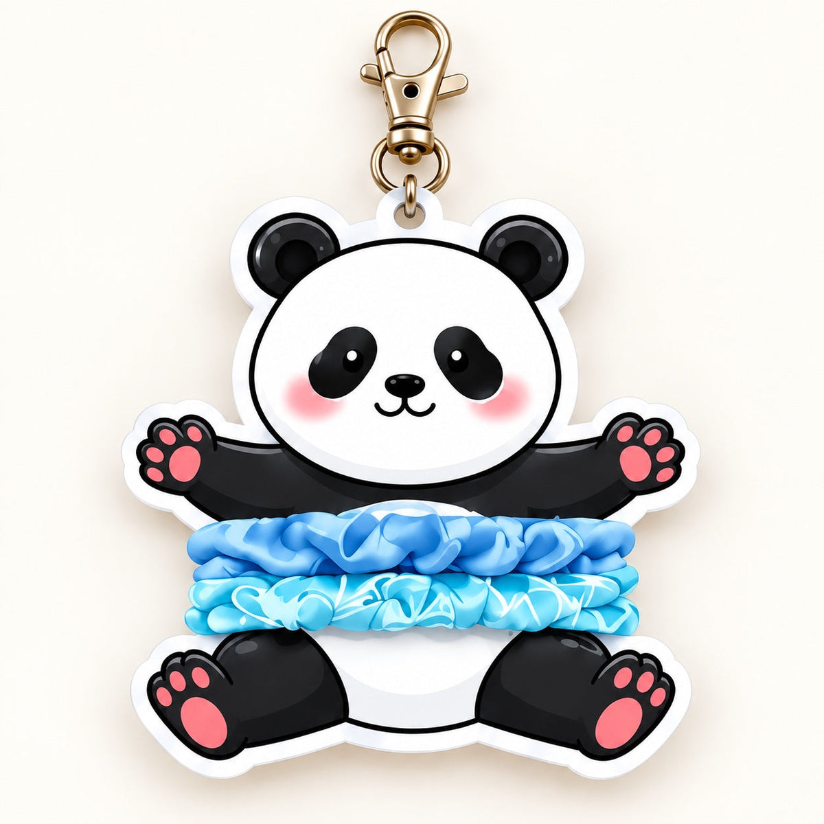 Panda Hairband Hugger – clean white product photo