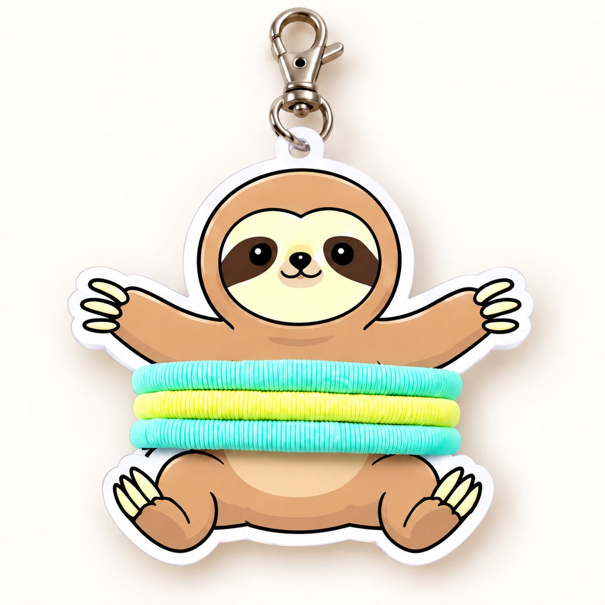 Sloth Hairband Hugger – clean white product photo